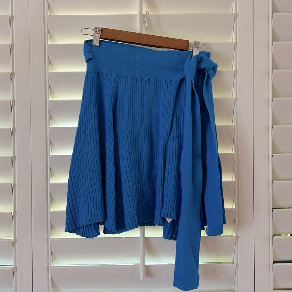Free People beach knit skirt